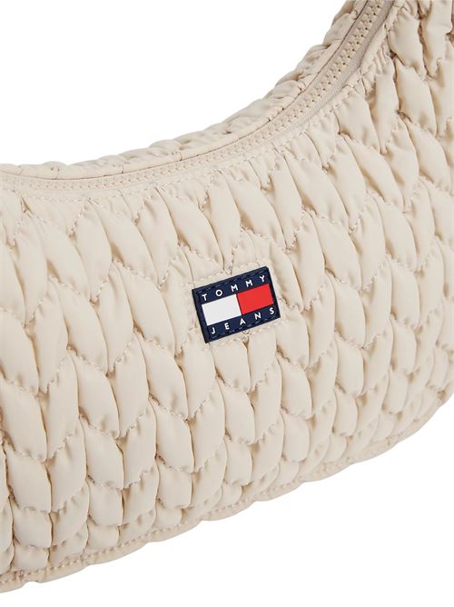 Borsetta panna in poliuretano Tommy Jeans | AW0AW17546ACG